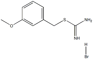 {[(3-methoxyphenyl)methyl]sulfanyl}methanimidamide hydrobromide Struktur