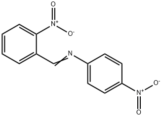 (2-nitrobenzylidene)(4-nitrophenyl)amine Struktur