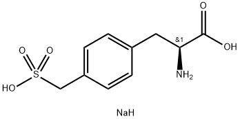 L-4-sulfomethyl-Phenylalanine hydrochloride Struktur