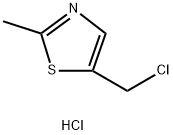 5-(Chloromethyl)-2-methylthiazole hydrochloride Struktur