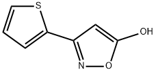 3-(thiophen-2-yl)-1,2-oxazol-5-ol Struktur