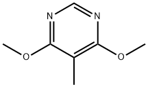 Pyrimidine, 4,6-dimethoxy-5-methyl- Struktur