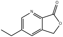 3-Ethyl-furo[3,4-b]pyridin-7(5H)-one Struktur