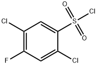 2,5-Dichloro-4-fluorobenzenesulfonyl chloride, 13656-50-3, 結(jié)構(gòu)式