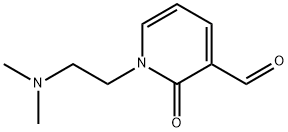 1-(2-Dimethylamino-ethyl)-2-oxo-1,2-dihydro-pyridine-3-carbaldehyde Struktur