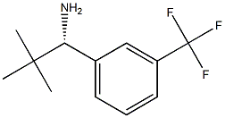 (1S)-2,2-DIMETHYL-1-[3-(TRIFLUOROMETHYL)PHENYL]PROPYLAMINE Struktur