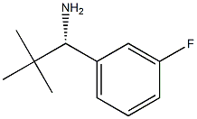 (1S)-1-(3-FLUOROPHENYL)-2,2-DIMETHYLPROPYLAMINE Struktur