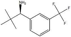 (1R)-2,2-DIMETHYL-1-[3-(TRIFLUOROMETHYL)PHENYL]PROPYLAMINE Struktur