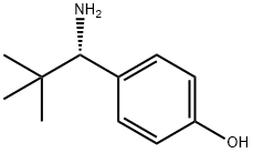 4-((1S)-1-AMINO-2,2-DIMETHYLPROPYL)PHENOL Struktur