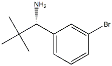 (1S)-1-(3-BROMOPHENYL)-2,2-DIMETHYLPROPAN-1-AMINE Struktur