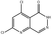 2,4-DICHLOROPYRIDO[2,3-D]PYRIDAZIN-5(6H)-ONE Struktur