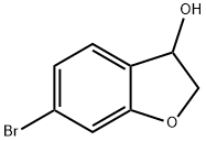 6-bromo-2,3-dihydrobenzofuran-3-ol Struktur