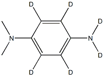 N,N-Dimethyl-p-phenylenediamine-d6 Struktur