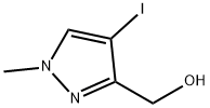 (4-Iodo-1-methyl-1H-pyrazol-3-yl)-methanol Structure