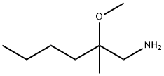 2-METHOXY-2-METHYL-HEXYLAMINE Struktur