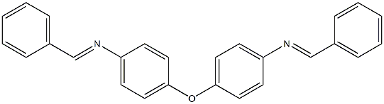 4,4'-oxybis(N-benzylideneaniline) Struktur