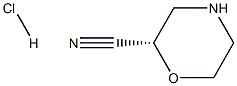 (S)-Morpholine-2-carbonitrile hydrochloride Struktur