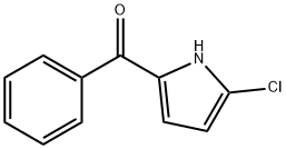 (5-chloro-1H-pyrrol-2-yl)-phenylmethanone Struktur