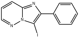 3-iodo-2-phenylimidazo[1,2-b]pyridazine Struktur