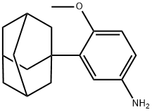 3-Adamantan-1-yl-4-methoxy-phenylamine Struktur