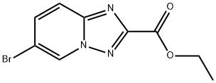 ethyl 6-bromo-[1,2,4]triazolo[1,5-a]pyridine-2-carboxylate Struktur