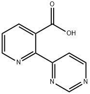 2-PYRIMIDIN-4-YL-NICOTINIC ACID 結(jié)構(gòu)式