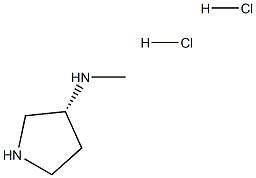 (3R)-(+)-3-(METHYLAMINO)PYRROLIDINE 2HCL Struktur