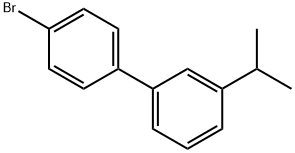 4-BROMO-3-ISOPROPYL-1,1-BIPHENYL Struktur