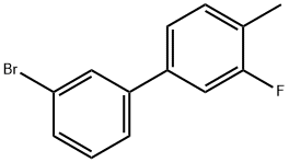 3-BROMO-3-FLUORO-4-METHYL-1,1-BIPHENYL Struktur