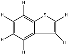 Benzo[b]thiophene-D6 Struktur