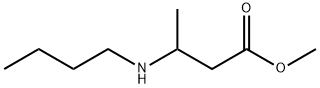 methyl 3-(butylamino)butanoate Struktur