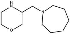 1-Morpholin-3-ylmethyl-azepane Struktur