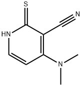 4-(dimethylamino)-2-thioxo-1,2-dihydro-3-pyridinecarbonitrile Struktur