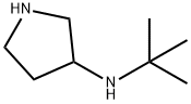 tert-Butyl-pyrrolidin-3-yl-amine Struktur