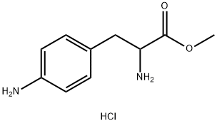 DL-4-Aminophenylalanine methyl ester dihydrochloride Struktur