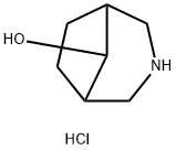 3-AZABICYCLO[3.2.1]OCTAN-8-OL HCL Struktur