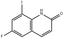 6-fluoro-8-iodo-1,2-dihydroquinolin-2-one Struktur