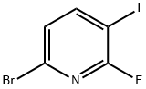 6-bromo-2-fluoro-3-iodopyridine Struktur