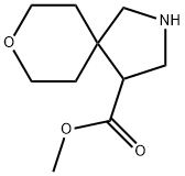 METHYL 8-OXA-2-AZASPIRO[4.5]DECANE-4-CARBOXYLATE Structure