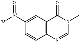 4(3H)-Quinazolinone,3-methyl-6-nitro- Struktur