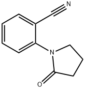 Benzonitrile,2-(2-oxo-1-pyrrolidinyl)- Struktur