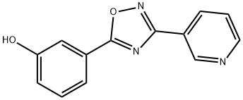 3-(3-Pyridin-3-yl-[1,2,4]oxadiazol-5-yl)-phenol Struktur