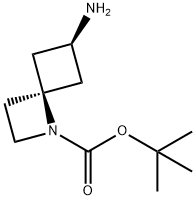 cis-6-amino-1-boc-1-azaspiro[3.3]heptane Struktur