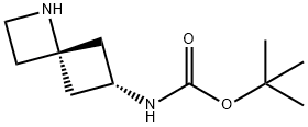 CIS-6-(BOC-AMINO)-1-AZASPIRO[3.3]HEPTANE Structure