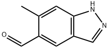 6-methyl-1H-indazole-5-carbaldehyde Struktur