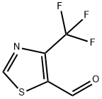 4-Trifluoromethyl-thiazole-5-carbaldehyde Struktur