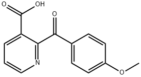 2-(4-methoxybenzoyl)nicotinic acid