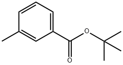 Benzoicacid, 3-methyl-, 1,1-dimethylethyl ester Struktur