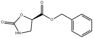 (R)-benzyl 2-oxooxazolidine-5-carboxylate Struktur