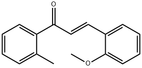 (2E)-3-(2-methoxyphenyl)-1-(2-methylphenyl)prop-2-en-1-one, 1696383-53-5, 結(jié)構(gòu)式